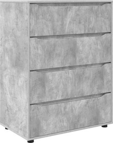 vidaXL Dulapuri de depozitare 2 pcs Gri din beton 80 x 48 x 105 cm