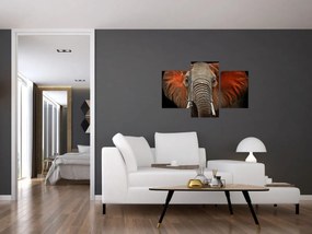 Tablou - Elefanți cu Tsavo (90x60 cm)