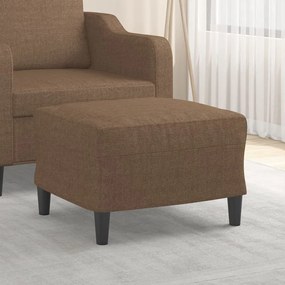 vidaXL Taburet, maro, 60x50x41 cm, material textil