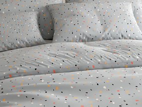 Lenjerie de pat din bumbac PINTURA gri Dimensiune lenjerie de pat: 70 x 90 cm | 140 x 200 cm
