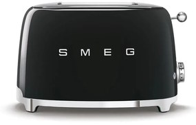 Prăjitor de pâine negru Retro Style – SMEG