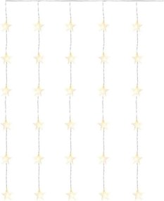 Ghirlandă LED pentru exterior, 30 LED/3,9 m, IP44 — stele