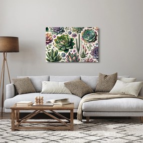 Tablou - Plante suculente (90x60 cm)