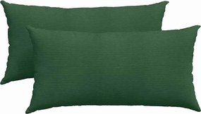 vidaXL Perne pentru canapea 2 pcs Verde închis 80 x 40 cm