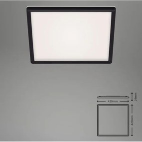 Plafonieră LED dimabilă Briloner 7082-015 SLIM LED/22W/230V + telecomandă