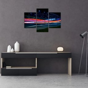 Tabloul orașului nocturn (90x60 cm)