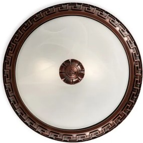 Brilagi - Plafonieră FRESCO 2xE27/40W/230V Ø 30 cm culoare cupru