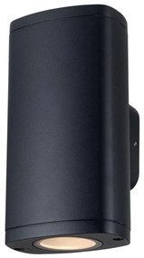 Aplică de exterior Kanlux 38882 ZEVI 2xGU10/10W/230V IP54 negru