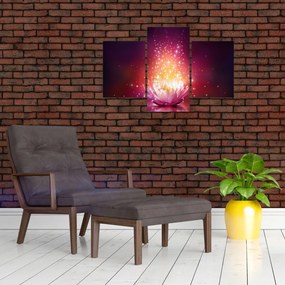 Tablou cu floare de lotus (90x60 cm)