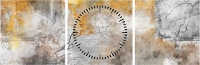 Tablou - Abstract (cu ceas) (90x30 cm)