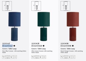 Veioza/Lampa de masa decorativa Groove Navy