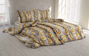 Lenjerie de pat creponată Flori Mici