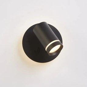 Aplica ambientala cu spot directionabil Laser, negru