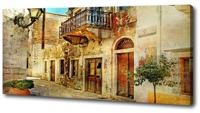 Imprimare tablou canvas Strazi din grecia
