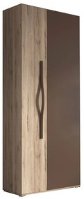 Dulap de haine Modi (san remo rustic + stejar bahen). 1071559