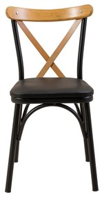 Set mobilier sufragerie Duvasa 10 (negru) (pentru 4 persoane). 1093812