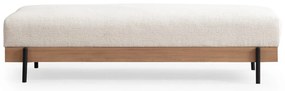 Taburet Eti Oak Pouffe Alb