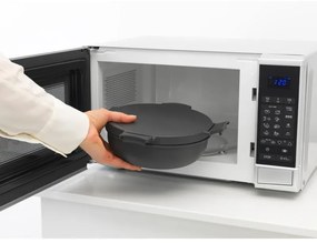 Salatiera Brabantia Make&Take 1006302, 1,3 L, Inchidere etansa, Fara BPA, Gri închis