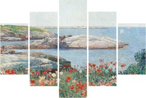 Tablou - Childe Hassam, Poppies,  Isles of Shoals, reproducere (150x105 cm)