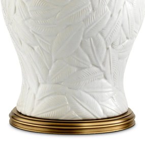 Veioza eleganta design LUX din ceramica, Cyprus alb 110952 HZ