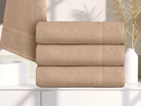 Prosop CLARYSSE ELEGANCE 70x140 cm nisipiu, 100% bumbac