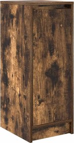 vidaXL Dulap Pantofi stejar afumat 29,5x34x76 cm Lemn prelucrat