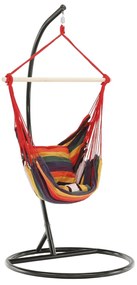 Hamac din panza agatat, rosu, NIKOLO NEW