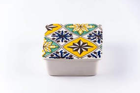 Cutie de depozitare din ceramică decorativă Losange