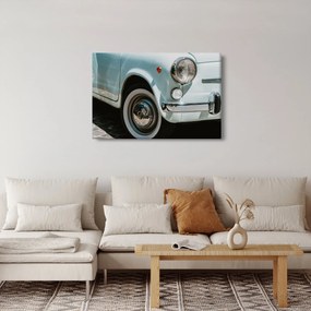 Tablou - mașina retro Fiat (90x60 cm)