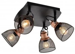 Plafoniera vintage 4 becuri E14 Urban KL6851 Klausen