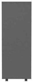 Sifonier, gri, 80x40x110 cm, PAL Gri, 1