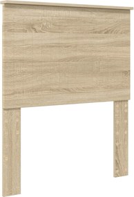 vidaXL Tăblie cap cu headboard Stejar Sonoma 80 cm Lemn compozit