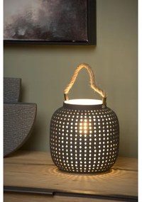 Lampă de masă SAFIYA 1xE14/25W/230V antracit Lucide 13525/01/36