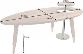 Masuta de cafea design modern Gatsby 110cm
