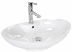Lavoar Rosa 2 alb ceramica sanitara - 58,5 cm