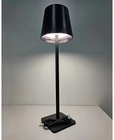 Lampă LED tactilă dimabilă de masă LED/5W/5V USB 1200 mAh negru