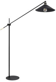 Lampadar de podea reglabil stil industial NASHVILLE negru