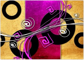 Tablou abstracției (70x50 cm)