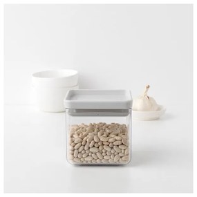Borcan de depozitare Brabantia Tasty+ 1001156, 0.7, Gri deschis