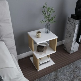 Măsuță de pat Carter White Oak