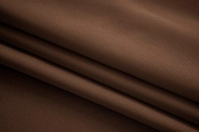 Draperie maro inchis cu rejansa OXFORD 140x250 cm