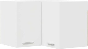 vidaXL Dulap suspendat cu depozitare Alb 57 x 57 x 40 cm Lemn compozit