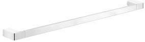 GEDY PI218013 Pirenei suport pentru prosoape 80 x6,6 cm, argintiu