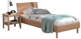 Set Mobilier Camera Copii Forrest Oak, Pat 90x200 cm și Noptieră, din Lemn de Stejar, Natur – Vipack