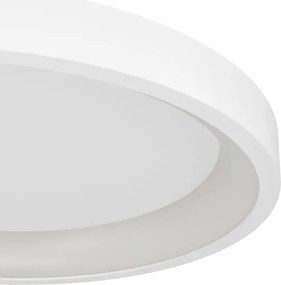 Eglo 901912 - Plafonieră LORETELLO-Z LED RGBW, reglabilă, 19,6W, 230V, Ø35 cm, alb