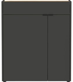 Dulap gri antracit 82x102x22 cm Ameca – Germania