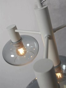 Lustra suspendata design decorativ Bologna 4L gradient/gri