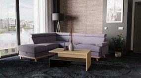 Masuta de cafea in decor stejar TENDE 100x60 cm