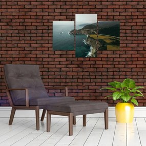 Tablou - Stânci în ocean (90x60 cm)