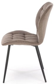Scaun K548 stofa gri H84 cm